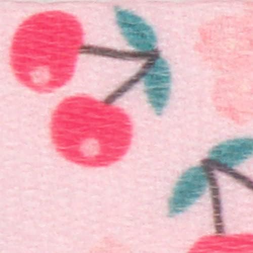 QQPETS Adjustable Soft Dog Collar: Print Flower Pink Multicolor Cute Patterns - Image 7