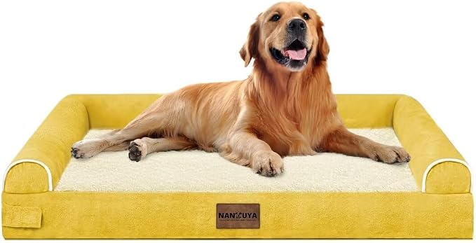 Large Dog Bed Orthopedic Washable: Beds Bolster XL Bed Big XLarge Dogs Egg - Image 9