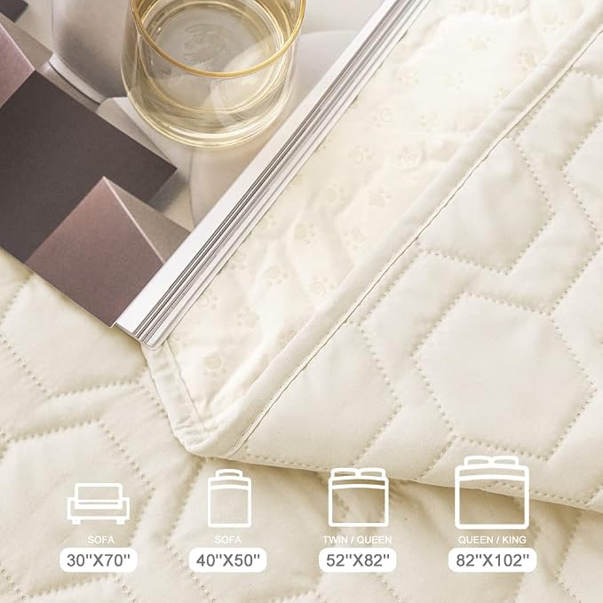 Waterproof and Anti-Slip Dog Bed Cover and Pet Blanket Sofa Pet Bed Mat ,car - Image 6