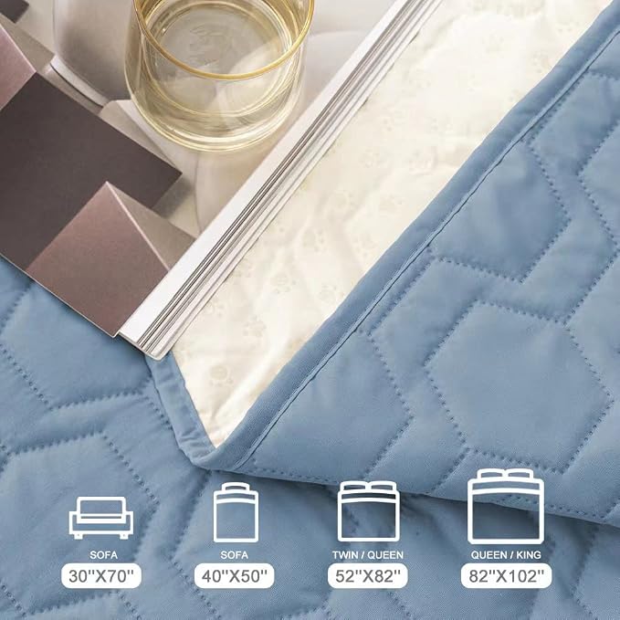 Waterproof and Anti-Slip Dog Bed Cover and Pet Blanket Sofa Pet Bed Mat car - Image 6