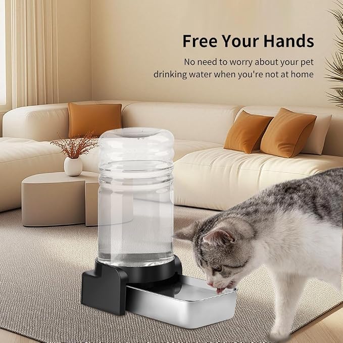 Marchul 2.3 Gallon Dog Water Dispenser, Large Dog Water Bowl Dispenser - Image 7