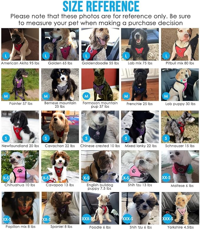 SlowTon Dog Seat Belt Harness for Car, Dog Car Harness Adjustable Mesh - Image 7