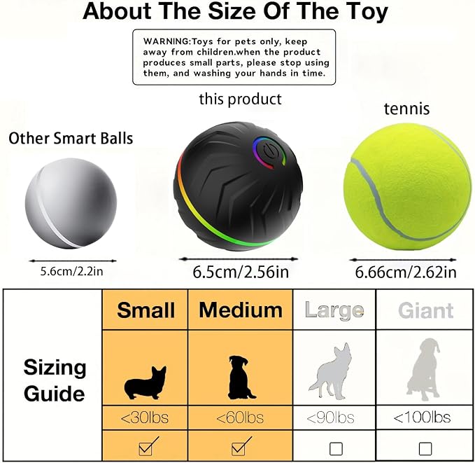 Interactive Dog Toys Dogs Ball, Moving Dog Toy - Image 9