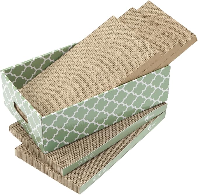 MECOOL Cat Scratching Board,5PC Cat Scratch Pad - Image 7