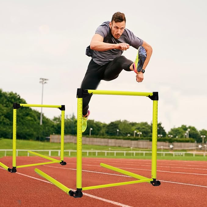 Hurdles Training Equipment, Adjustable Height Hurdles Track and Field, Agility - Image 6