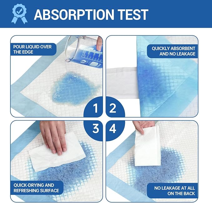 Bed Pads Disposable 40"X60" Chucks Pads Oversized Underpads - Image 9