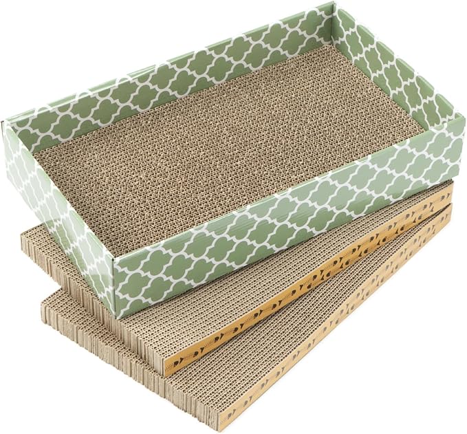 MECOOL Cat Scratching Board,3PC Scratch Pad - Image 7
