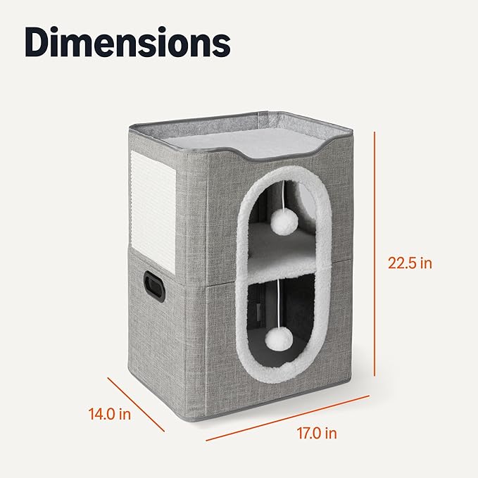 Amazon Basics 2-Cube Cat House - Image 5