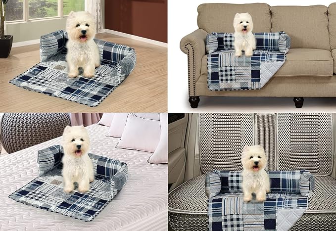 Brilliant Sunshine Quilted Calming Dog Bed Mat, Removable Washable Cover - Image 8