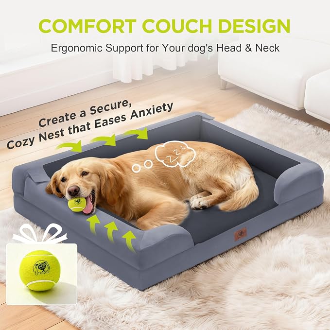 Extra Large Dog Bed, Orthopedic XL Washable Bed - Image 7