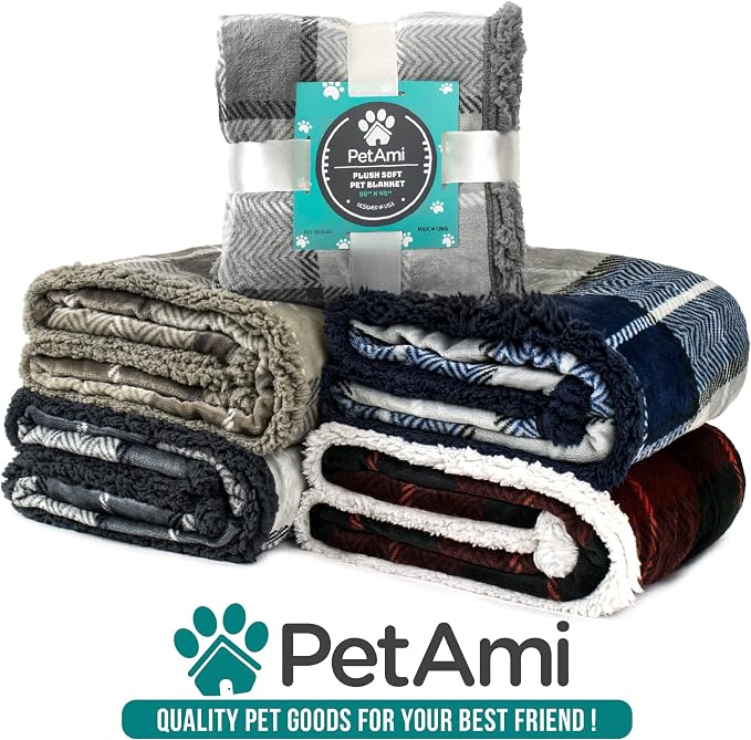 PetAmi Waterproof Dog Blanket for Small Medium Dog Puppy Cat Throw for Couch - Image 9