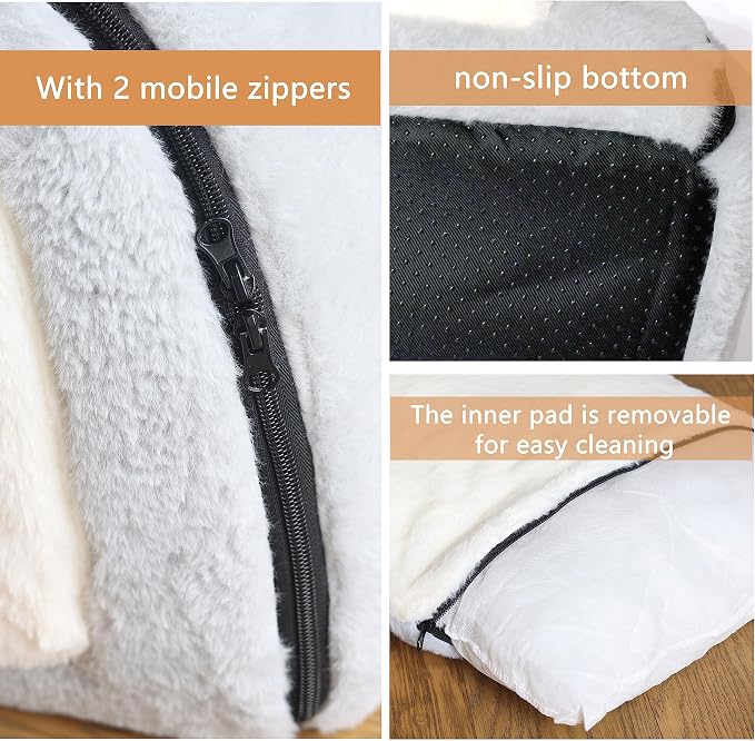 Cat Bed for Indoor Cats,Foldable cat cave,Anti-Slip & Water-Resistant - Image 7