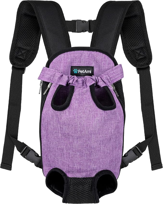 PetAmi Dog Carrier Backpack, Adjustable Pet Cat Front Carrier Backpack - Image 8