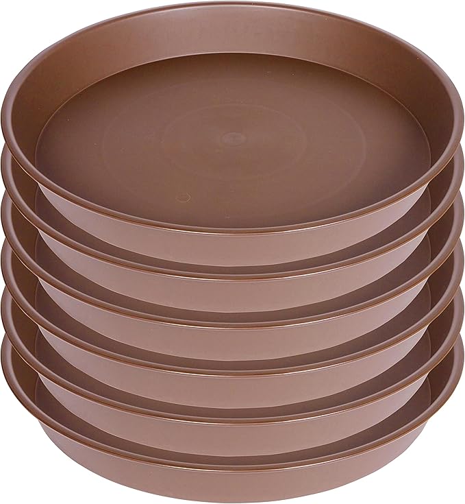 2 Pack of 8 inch Plant Saucer Clear, Heavy Duty Plastic Plant Water Tray 8 inch - Image 8