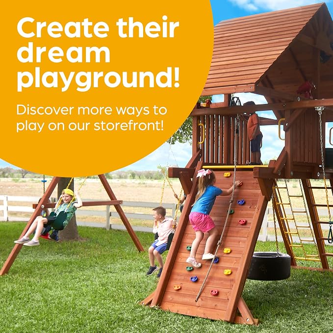 Jungle Gym Kingdom Outdoor Swing Seat Replacement - Image 9