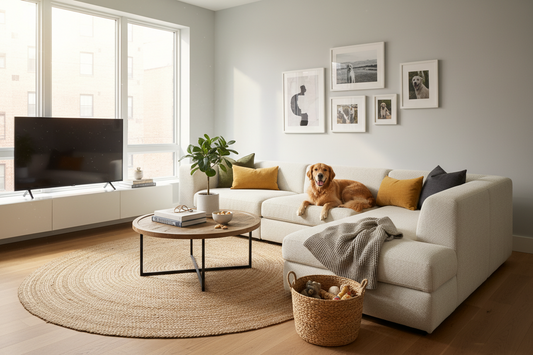 How to Keep Your Home Clean (and Stylish) with Pets