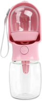 2-in-1 Dog Water Bottle with Food Container - 10oz Leak-Proof Travel Water by Unknown