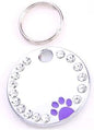 Personalized Dog/Cat Cute Paw Pet ID Tag by COOLLIANT