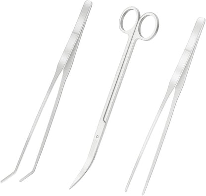 LILYS PET Stainless Steel Aquarium Tank Aquatic Plant Tools Sets by LILYS+PET