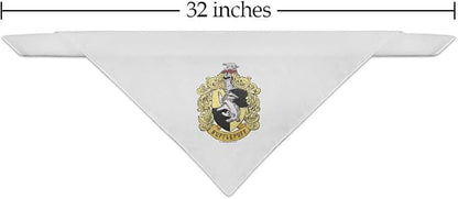 GRAPHICS & MORE Harry Potter Hufflepuff Painted Crest Dog Pet Bandana - Image 2