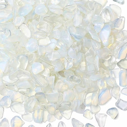 YATOJUZI Opal 1LB Aquarium Gravel Rocks Bulk Wholesale Tumbled Crystals Stones by YATOJUZI