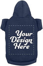 Personalized Dog Hooded Custom Sweatshirt Pet Pullover Hoodie Text/Image by apparelyn