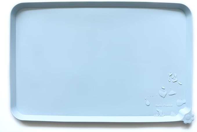 Hoki Found Large Silicone Pet Food Mats Tray by Hoki+Found