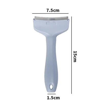 V-Tooth Deshedding Comb, Doggo Comfy Pet Comb Pro, Dog & Cat Grooming Brush - Image 5