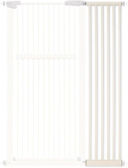 Lumizone Extra Tall Pet Gate 55.12" High Pressure Mounted 12.60" Wide Extension by Lumizone