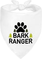 Bark Ranger White Dog Bandana, Funny Gifts by ZBBFSCSB