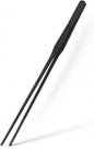 Mandala Crafts 15 Inches Black Stainless Steel Straight Aquarium Tweezers by MandalaCrafts