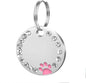 Personalized Dog/Cat Cute Paw Pet ID Tag by COOLLIANT