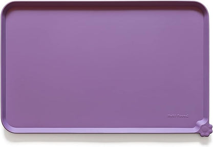 Hoki Found Large High-Sided Silicone Pet Food Tray by Hoki+Found