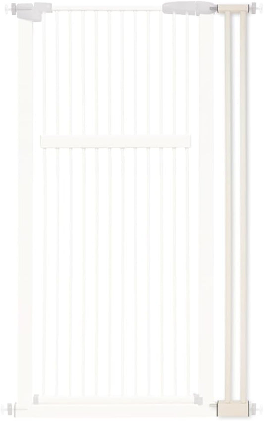 Lumizone Extra Tall Pet Gate 55.12" High Pressure Mounted 4.13" Wide Extension by Lumizone