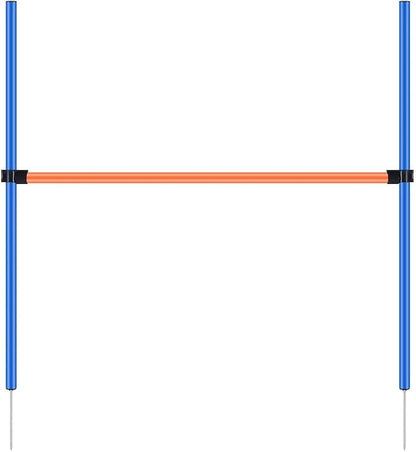 PAWISE Dog Agility Training Equipment, Pet Training Hurdles & Weave Poles Set - Image 6