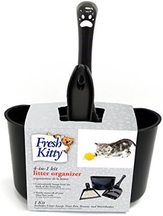 Fresh Kitty 4-in-1 Litter Box Organizer Cleanup Kit – Cat Litter Box Cleaning - Image 2