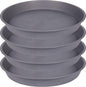 4 Pack of 16 inch Plant Saucer, Heavy Duty Round Plant Trays by Bleuhome