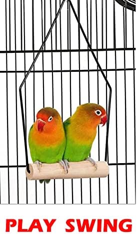 38-Inch Double Roof Top Large Flight Bird Cage - Image 8