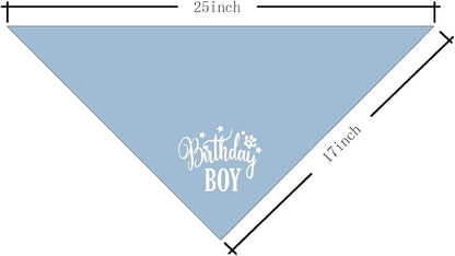 Happy Birthday Dog Bandana for Small Medium Large Dogs - Image 2