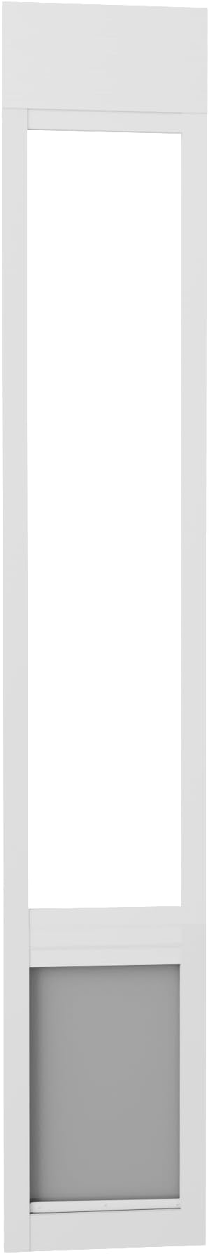 Doggie Door for Sliding Glass Doors, Adjustable Height 76 1/8"-80 7/8" Aluminum - Image 8