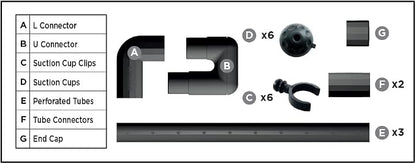 Fluval FX Spray Bar Kit, Aquarium Filter Water Aeration Accessory - Image 2