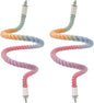 2Pcs Rope Perches for Bird Cages, Rope Perch for Parrots, Cockatiels & Parakeets by Unknown