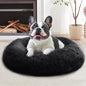 JOLLYVOGUE Calming Dog Bed Large Size Dog, Anti-Anxiety Donut Large Pet Bed by JOLLYVOGUE
