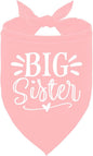 Big Sister Dog Bandana, Dog Bandana, Pet Dog Triangle Scarf, Dog Bandana by ZPPRJF