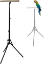 kathson 28-60inches Height Adjustable Bird Perch, Pepperwood Parrot Perch Stand by kathson