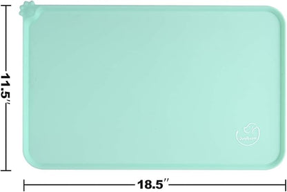 Silicone Waterproof Dog Cat Pet Feeding Mats, Non Slip, Easy Clean Pet Dog Cat - Image 3