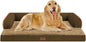 Large Dog Bed Orthopedic Washable: Extra Brown XL XLarge Big Dog Bed by Mekiy