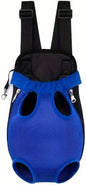 Pet Dog Carrier Backpack, Portable Breathable Mesh Chest Carrier, Polyester by Unknown