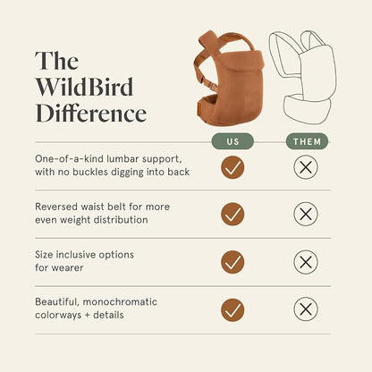 WildBird - Aerial Buckle Carrier - 2-24 Months - Standard Willow - Front or - Image 5