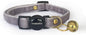 Safety Quick Release Cat Collars, Double Velvet by Cognatio